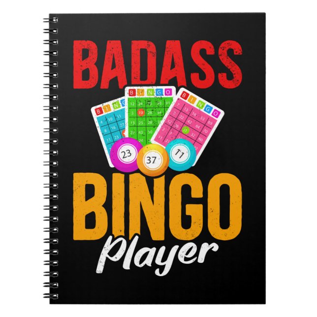 Funny Bingo Balls Sarcastic Bingo Player Notizblock (Vorderseite)
