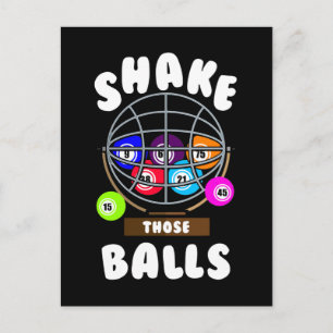 Funny Bingo Gambling Joke Bingo Postkarte