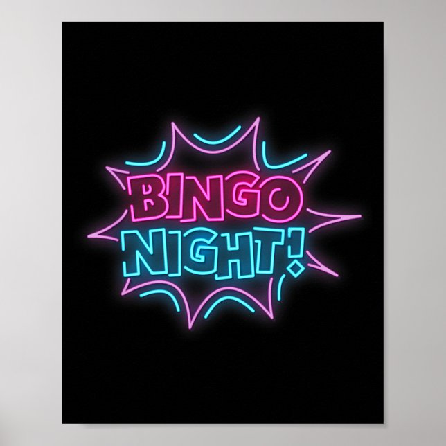 Funny Bingo King - Bingo Night  Poster (Vorne)