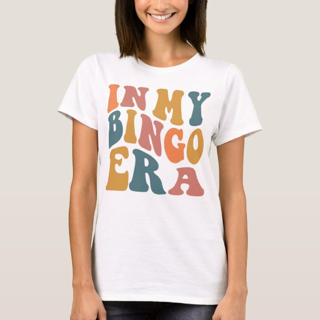 Funny Bingo Lover Design – Bingo Player Gift T-Shirt (Vorderseite)