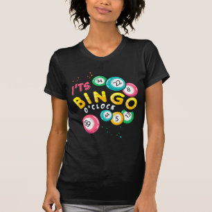 Funny Bingo Player Gambler Spaß T-Shirt