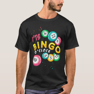 Funny Bingo Player Gambler Spaß T-Shirt