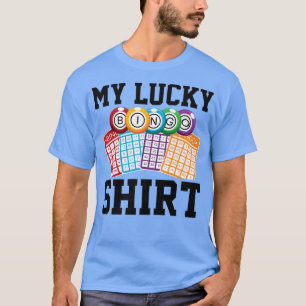 Funny Bingo Player My Lucky Bingo Premium T - Shir T-Shirt