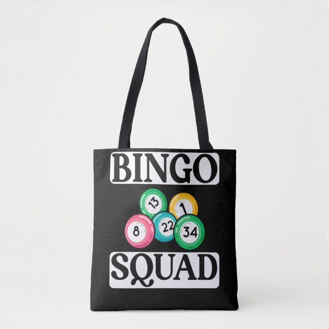 Funny Bingo Squad Sprichwort Bingo (Vorderseite)