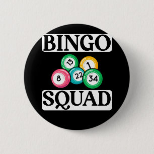 Funny Bingo Squad Sprichwort Bingo Button