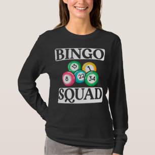 Funny Bingo Squad Sprichwort Bingo T-Shirt