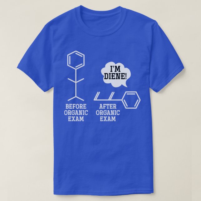 Funny Bio Chemistry T-Shirt (Design vorne)