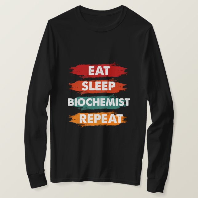 Funny biochimiste T - Shirt (Design vorne)