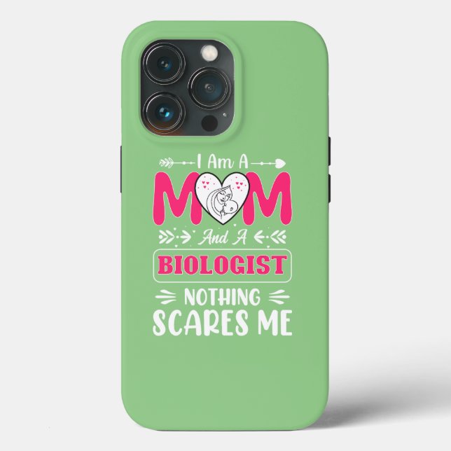Funny Biologist Mama, Biologe Mama Funny Case-Mate iPhone Hülle (Rückseite)