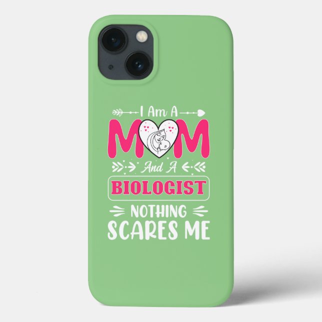 Funny Biologist Mama, Biologe Mama Funny Case-Mate iPhone Hülle (Rückseite)