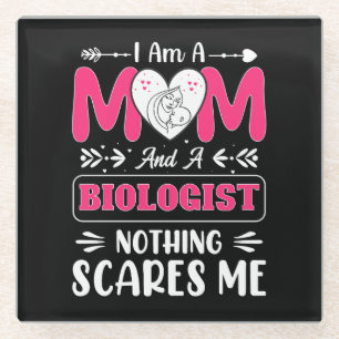 Funny Biologist Mama, Biologe Mama Funny Glasuntersetzer