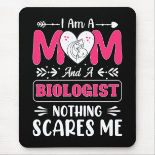 Funny Biologist Mama, Biologe Mama Funny Mousepad