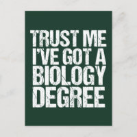 Funny Biology Major Abschluss Green Biologin