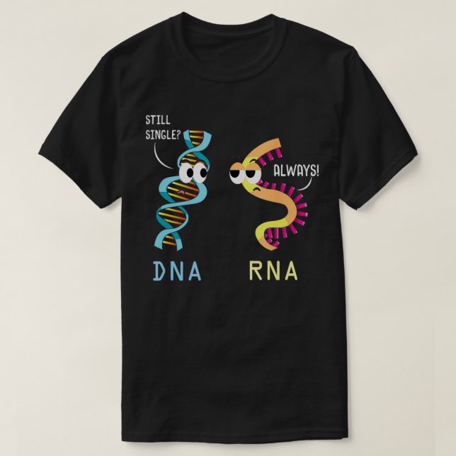 Funny Biology Proud Biologe Microbiology DNA RNA T-Shirt (Design vorne)