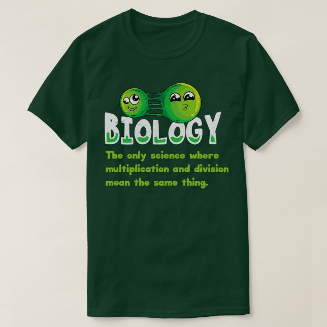 Funny Biology Shirt Biology Graduate Gift Biology (Design vorne)