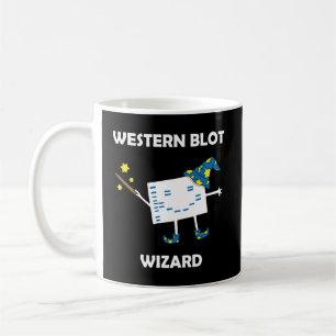 Funny Biology Western Blot Wizard Kaffeetasse