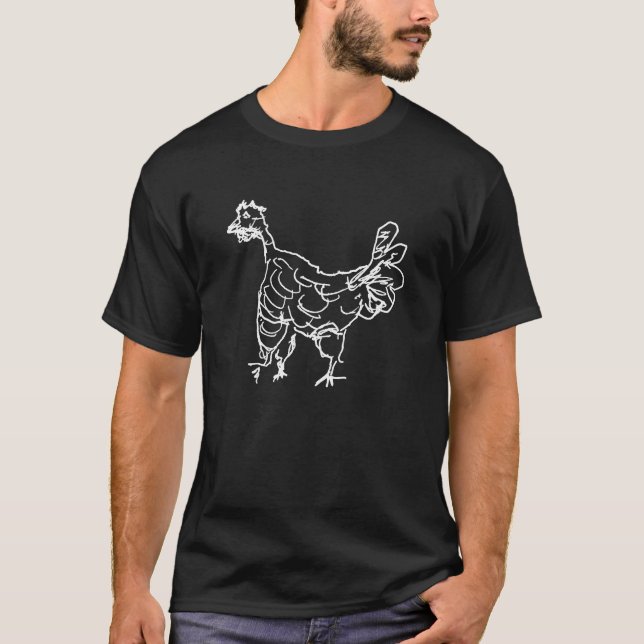 Funny Bird Art T-Shirt (Vorderseite)