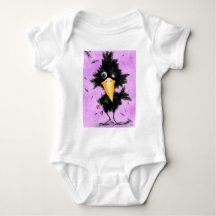 Funny Bird Baby Bodysuit