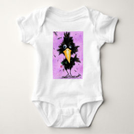 Funny Bird Baby Bodysuit Strampler