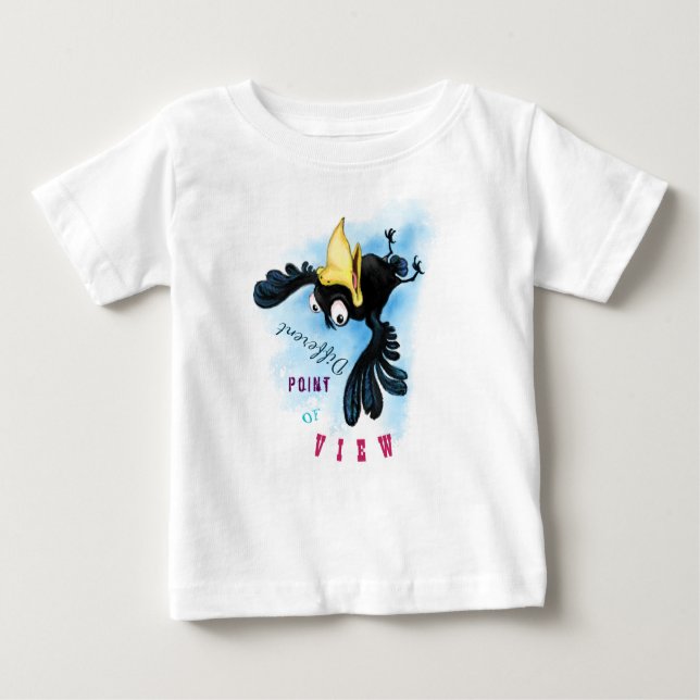 Funny Bird Baby T - Shirt (Vorderseite)
