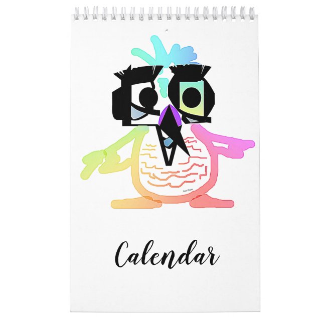 FUNNY BIRD Calendar Kalender (Titelbild)