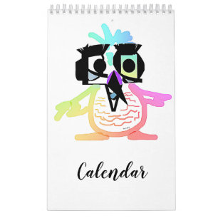 FUNNY BIRD Calendar Kalender