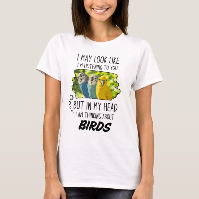 Funny Bird Lover T-Shirt (Vorderseite)