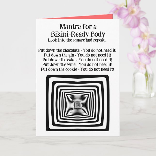 Funny Birday Card für sie Karte (Orchidee)