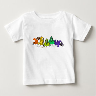 Funny Birds Baby T - Shirt Geschenk