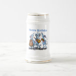 Funny Birthday Beer Stein Mouse Music Band Bierglas<br><div class="desc">Funny Birthday Geschenk Biersteine mit Musical Maus Band Cartoon Zeichnend Mouse Liebe Musik Bierstein - Anpassbar - oder wählen / Fügen Sie Ihre einzigartige Text / Farbe - Ihre spezielle Geschenk machen - Umgestalten und verschieben oder entfernen und fügen Sie Elemente / Text mit Anpassungs-Tool! - Zeichn und Design von...</div>