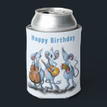 Funny Birthday Can Cooler mit Mouse Music Band Dosenkühler<br><div class="desc">Funny Romantic Mouse Band - Cartoon Animal Zeichnend Mouses Liebe Musik - Wählen / Fügen Sie Ihren einzigartigen Text / Name / Farbe - Ihr spezifisches Geschenk machen - Neu vergrössern und verschieben oder entfernen und hinzufügen / Elemente / Text mit Anpassungstool ! - Zeichn und Design von MIGNED. Sie...</div>