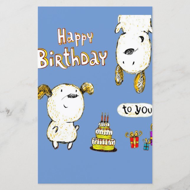 Funny birthday card (Vorderseite)