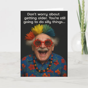 Funny Birthday Card Alter Karte