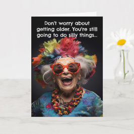 Funny Birthday Card Alter Karte
