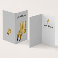 FUNNY BIRTHDAY CARD BANANA GREETING