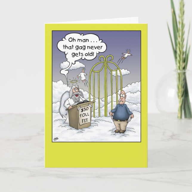 Funny Birthday Card: Die Tolle Karte (Vorderseite)