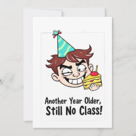 Funny Birthday Card Einladung