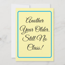 Funny Birthday Card Einladung