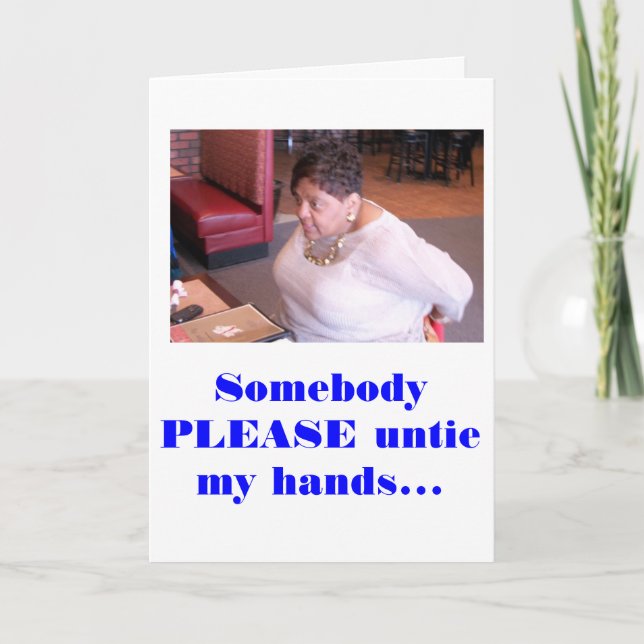 FUNNY BIRTHDAY CARD EINLADUNG (Vorderseite)