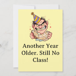 Funny Birthday Card Einladung