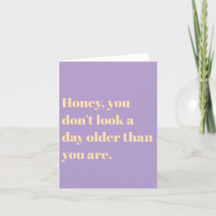 Funny Birthday Card Feiertagskarte