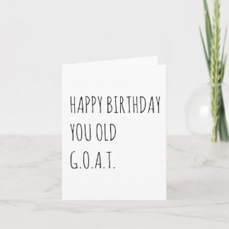 Funny Birthday Card Feiertagskarte