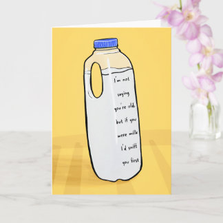 Funny Birthday Card for Friends - schnuppern Sie z Karte