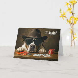 Funny Birthday Card für Ihm Gambling Cards Karte