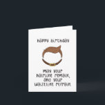 Funny Birthday Card für Typ | Funny Husband Card Karte<br><div class="desc">Eine lustige Geburtstagskarte für einen Ehemann oder einen Freund,  der sich an cleverem Arsch und sarkastischem Spaß erfreut - helfen Sie ihnen,  den Spaß beim Altern zu sehen! 

Vorderseite: Der glückliche Geburtstag kann Ihr Haar bleiben und Ihre Leiste unterlassen. 
Innenseite: Leer</div>
