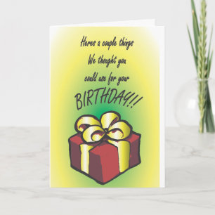 Funny Birthday Card Karte