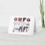 Funny Birthday Card Karte<br><div class="desc">Witzige Geburtstagskarte mit OMFG,  Wann haben wir diese alte?! Diese Karte ist innen leer,  damit Sie Ihre eigene Nachricht hinzufügen können.</div>