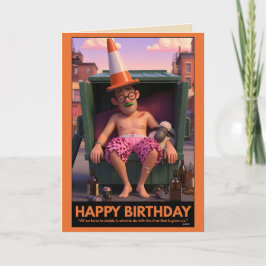 Funny Birthday Card Karte
