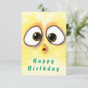 Funny Birthday Card mit überraschend Niedlichem Hü Karte