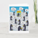 FUNNY BIRTHDAY CARD - Pinguin des Monats. Karte<br><div class="desc">Ein Haufen niedlicher Pinguine stehen um ein Poster herum,  das den "Pinguin des Monats" zeigt. Da sie alle genau gleich aussehen,  denken sie alle,  dass sie das Besondere sind! Eine lustige und niedliche Karte für die,  die Sie Liebe.</div>